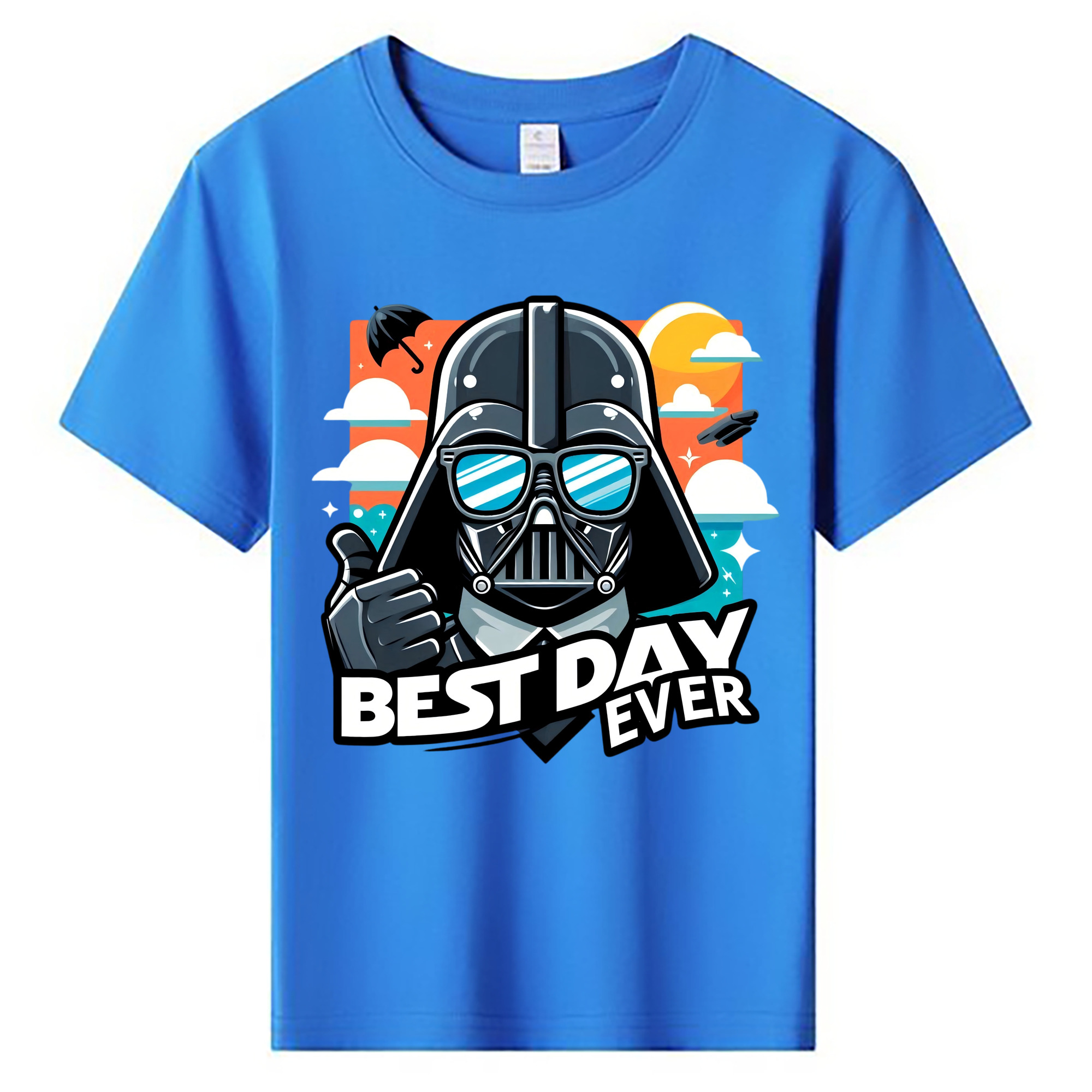 （画像用） スター・ウォーズ Star Wars 綿100％キッズTシャツ（フロントプリント）